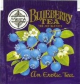 Černý cejlonský čaj nejvyšší kvality s přírodní esencí borůvek
