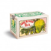 Černý čaj ochucený  - SOURSOP -  v dřevěném  boxu100g